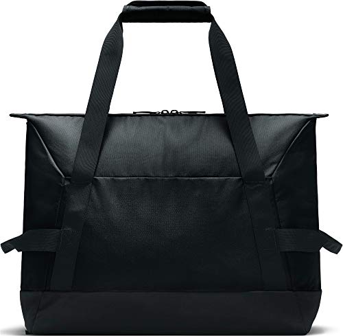 NIKE Nk Acdmy Team S Duff Gym Duffel Bag, Unisex Adulto, Black/Black/White, MISC NIKE Nk Acdmy Team S Duff Gym Duffel Bag, Unisex Adulto, Black/Black/White, MISC