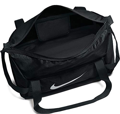 NIKE Nk Acdmy Team S Duff Gym Duffel Bag, Unisex Adulto, Black/Black/White, MISC