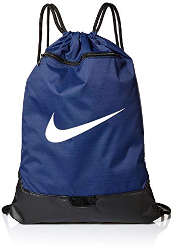 NIKE Nk Brsla Gmsk-9.0 Bolsa Deportiva, Unisex Adulto, Azul (Midnight Navy/Black/White), MISC NIKE Nk Brsla Gmsk-9.0 Bolsa Deportiva, Unisex Adulto, Azul (Midnight Navy/Black/White), MISC