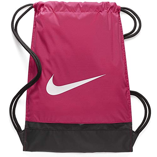 NIKE Nk Brsla Gmsk Saco de Gimnasia, Unisex Adulto, Rosa (Rush Pink/Black/White), One Size NIKE Nk Brsla Gmsk Saco de Gimnasia, Unisex Adulto, Rosa (Rush Pink/Black/White), One Size
