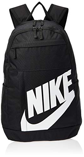 NIKE Nk Elmntl Bkpk-2.0 Mochilla de Deporte, Unisex Adulto, Black/Black/(White), MISC NIKE Nk Elmntl Bkpk-2.0 Mochilla de Deporte, Unisex Adulto, Black/Black/(White), MISC
