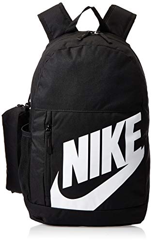 NIKE NK ELMNTL Mochilla de Deporte, Unisex niños, Black/Black/(White), Talla Única NIKE NK ELMNTL Mochilla de Deporte, Unisex niños, Black/Black/(White), Talla Única