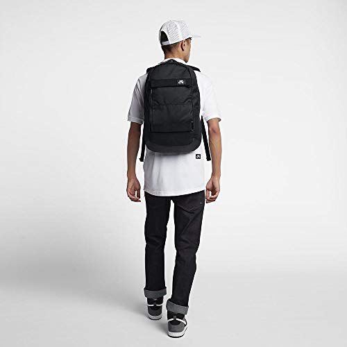 NIKE Nk SB Crths Bkpk Mochila, Hombre, Negro (Black/Black/White), Talla Única