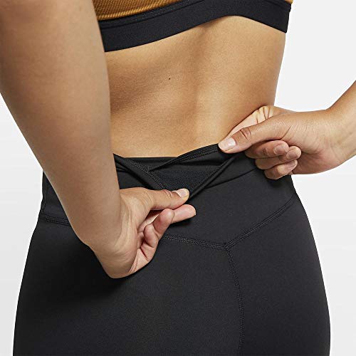 NIKE One Ladies Capris Leggings, Mujer, Negro (Black/White), XS