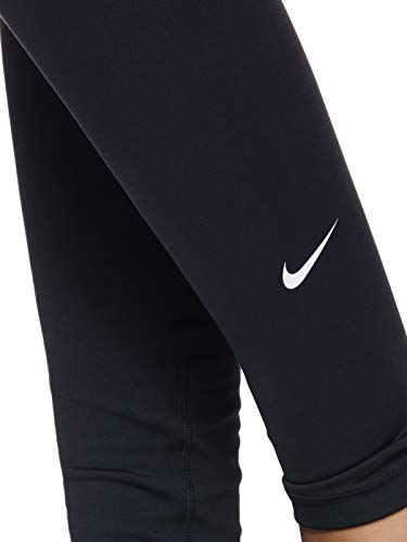 NIKE One Mallas, Mujer, Negro (Black/White), L