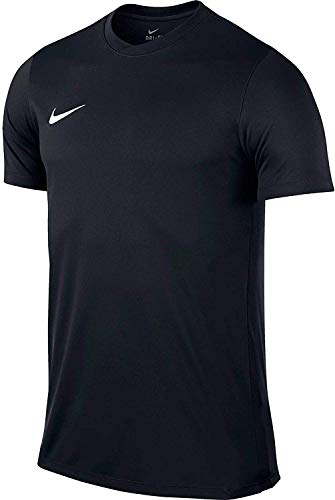 Nike Park VI Camiseta de Manga Corta para hombre, Negro (Black/White), M