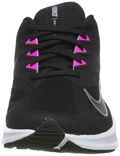 Nike Quest 3, Running Shoe Mujer, Black/Metallic Cool Grey-Dark Smoke Grey, 39 EU