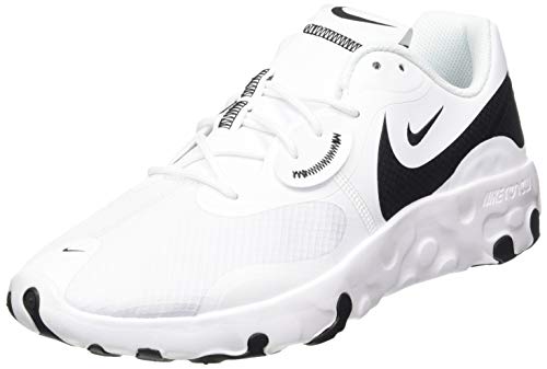 NIKE Renew Lucent II, Sneaker Hombre, White Black, 42.5 EU NIKE Renew Lucent II, Sneaker Hombre, White Black, 42.5 EU