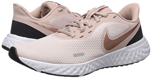 Nike Revolution 5, Mujer, Multicolor (Barely Rose/Mtlc Red Bronze/Stone Mauve 600), 37.5 EU