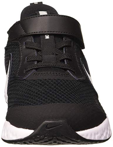 Nike Revolution 5, Running Shoe, Black/White/Anthracite, 32 EU