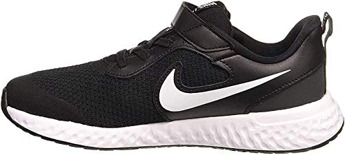 Nike Revolution 5, Running Shoe, Black/White/Anthracite, 32 EU