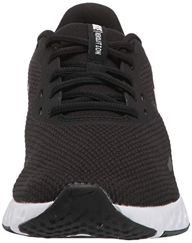 Nike Revolution 5, Running Shoe Mujer, Black White Anthracite, 36 EU