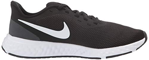 Nike Revolution 5, Running Shoe Mujer, Black White Anthracite, 36 EU