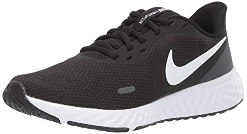 Nike Revolution 5, Running Shoe Mujer, Black White Anthracite, 36 EU