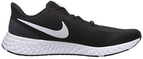 NIKE Revolution_5', Zapatillas Hombre, Black/White/Anthracite, 40 EU