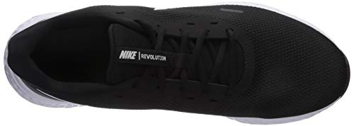 NIKE Revolution_5', Zapatillas Hombre, Black/White/Anthracite, 40 EU