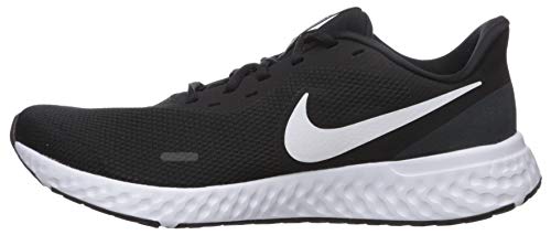 NIKE Revolution_5', Zapatillas Hombre, Black/White/Anthracite, 45.5 EU