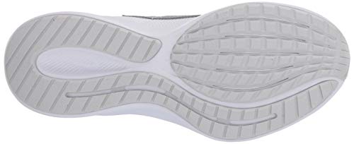 NIKE Runallday 2, Running Shoe Womens, White Metallic Silver Pure Platinum, 38 EU