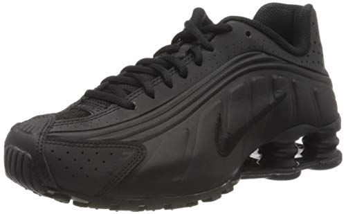 Nike Shox R4 (GS), Zapatillas de Atletismo para Hombre, Negro (Black/Black/Black/White 000), 38.5 EU