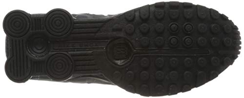Nike Shox R4 (GS), Zapatillas de Atletismo para Hombre, Negro (Black/Black/Black/White 000), 38.5 EU Nike Shox R4 (GS), Zapatillas de Atletismo para Hombre, Negro (Black/Black/Black/White 000), 38.5 EU