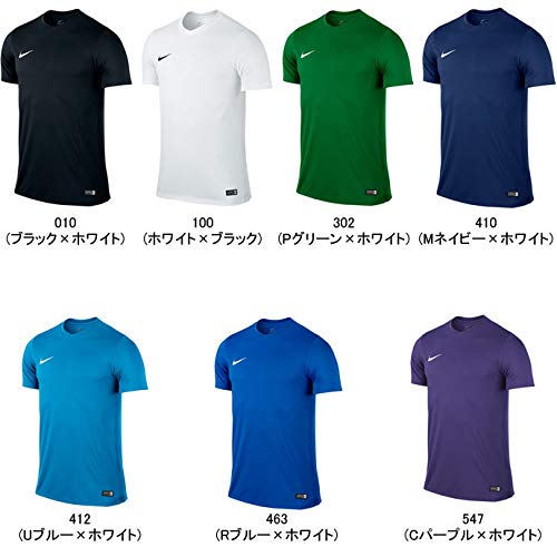 Nike SS YTH Park Vi JSY Camiseta de Manga Corta, Niños, Blanco (Blanco/Negro), S