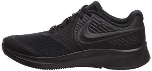 Nike Star Runner 2 (GS), Zapatillas de Running Unisex Adulto, Negro (Black/Anthracite/Black/Volt 003), 37.5 EU