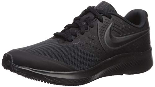 Nike Star Runner 2 (GS), Zapatillas de Running Unisex Adulto, Negro (Black/Anthracite/Black/Volt 003), 37.5 EU