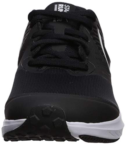 NIKE Star Runner 2 (GS), Zapatillas Unisex Adulto, Negro (Black/White/Black/Volt 001), 36 EU