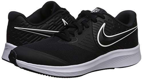 NIKE Star Runner 2 (GS), Zapatillas Unisex Adulto, Negro (Black/White/Black/Volt 001), 36 EU NIKE Star Runner 2 (GS), Zapatillas Unisex Adulto, Negro (Black/White/Black/Volt 001), 36 EU