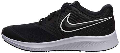 NIKE Star Runner 2 (GS), Zapatillas Unisex Adulto, Negro (Black/White/Black/Volt 001), 36 EU NIKE Star Runner 2 (GS), Zapatillas Unisex Adulto, Negro (Black/White/Black/Volt 001), 36 EU