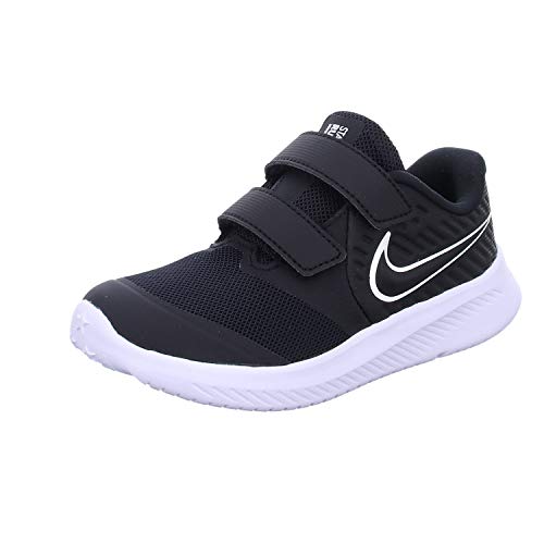 Nike Star Runner 2 (TDV), Zapatillas de Gimnasia Unisex niños, Negro (Black/White/Black/Volt 001), 25 EU