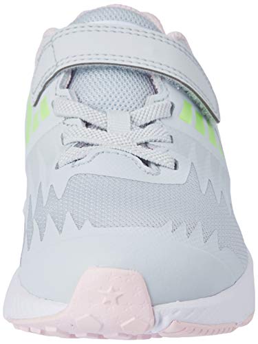 Nike Star Runner (PSV), Zapatillas de Atletismo Niñas, Multicolor (Pure Platinum/Metallic Silver/Lime Blast 005), 31 EU