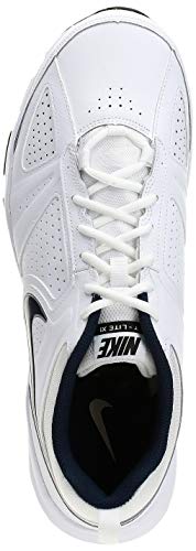 NIKE T-Lite 11, Zapatillas de Cross Training Hombre, Blanco (White/Black/Obsidian), 43 EU NIKE T-Lite 11, Zapatillas de Cross Training Hombre, Blanco (White/Black/Obsidian), 43 EU