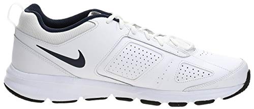 NIKE T-Lite 11, Zapatillas de Cross Training Hombre, Blanco (White/Black/Obsidian), 43 EU