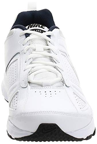 NIKE T-Lite 11, Zapatillas de Cross Training para Hombre, Blanco (White/Black/Obsidian), 39 EU