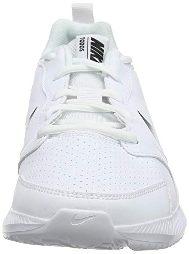 Nike Todos, Zapatillas de Entrenamiento Hombre, Blanco (White/Black 100), 42.5 EU Nike Todos, Zapatillas de Entrenamiento Hombre, Blanco (White/Black 100), 42.5 EU
