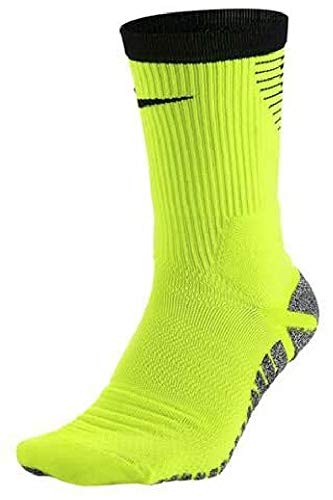 NIKE U NG Strk LTWT Crew Calcetines de Fútbol Uni 1 Par, Hombre, Volt Amarillo/Negro, 6-7.5 NIKE U NG Strk LTWT Crew Calcetines de Fútbol Uni 1 Par, Hombre, Volt Amarillo/Negro, 6-7.5
