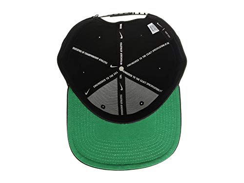 NIKE U NSW Pro Cap Futura Hat, Unisex Adulto, Black/Pine Green/Black/White, MISC