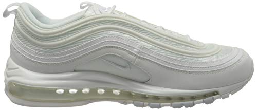 Nike W Air MAX 97, Zapatillas de Atletismo Mujer, Blanco (White/White/Pure Platinum 100), 38.5 EU