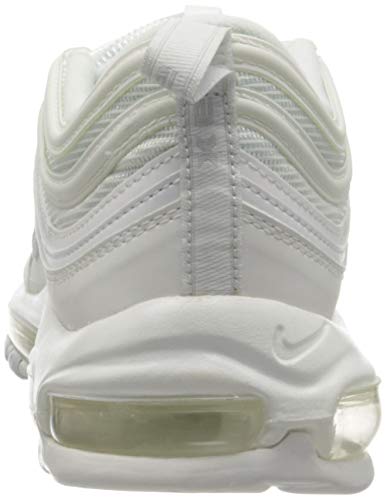 Nike W Air MAX 97, Zapatillas de Atletismo Mujer, Blanco (White/White/Pure Platinum 100), 38.5 EU