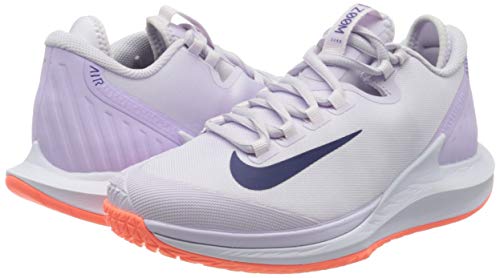 Nike W Nikecourt Air Zoom Zero HC, Zapatilla De Tenis Mujer, Barely Grape Regency Purple BRT Mango Violet Mist White, 42 EU