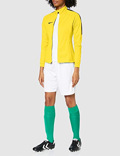Nike W NK Dry Acdmy18 Trk Jkt K Sport jacket, Mujer, Tour Yellow/ Anthracite/ Black, XL