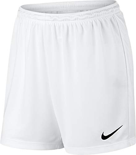 NIKE W Nk Dry Park III Short NB K Pantalones Cortos de Deporte, Mujer, Black/White, M