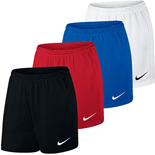 NIKE W Nk Dry Park III Short NB K Pantalones Cortos de Deporte, Mujer, Black/White, M