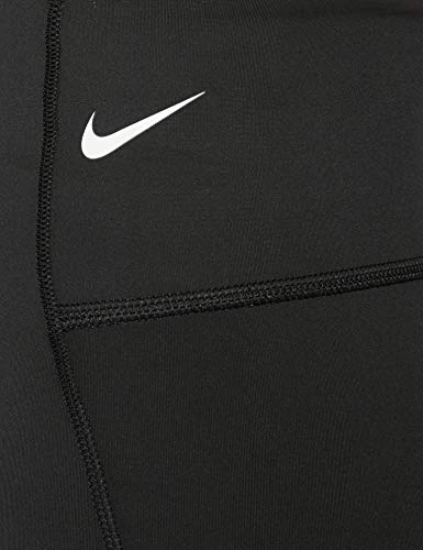 NIKE W NK Sculpt Vctry Tght Pantalones de Deporte, Mujer, Black/White, M