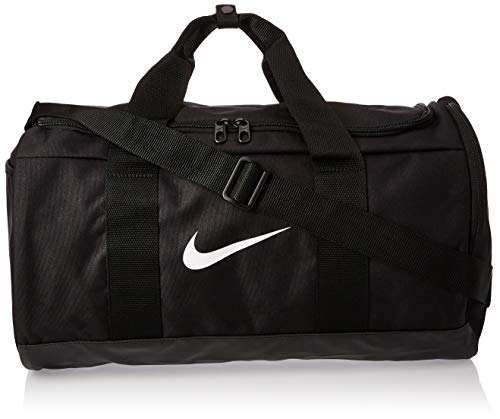 NIKE W Nk Team Bolsa Lona de Deporte, Mujer, Negro (Black/White), Talla única