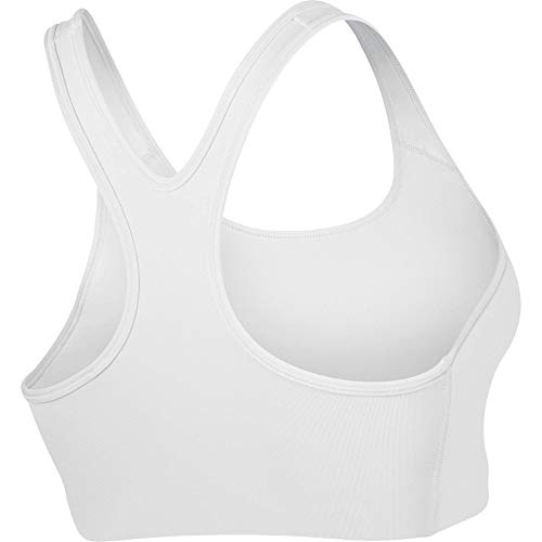 Nike W Np Pro Classic Swoosh Bra, Sujetador deportivo para Mujer, Blanco (White/Black), XL