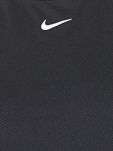 NIKE W NP Tank All Over Mesh Tank Top, Mujer, Black/White, XS