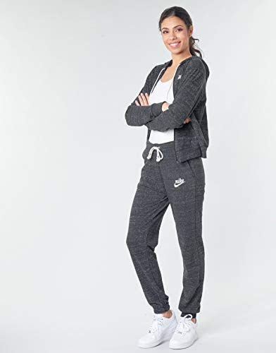 NIKE W NSW Gym VNTG Pant Pantalones de Deporte, Mujer, Black/Sail, M