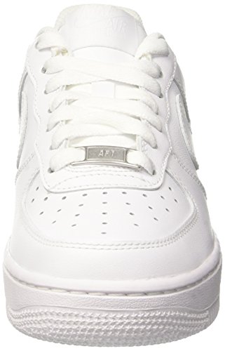 Nike Wmns Air Force 1 '07, Zapatillas para Mujer, Blanco (White/White 112), 40.5 EU Nike Wmns Air Force 1 '07, Zapatillas para Mujer, Blanco (White/White 112), 40.5 EU
